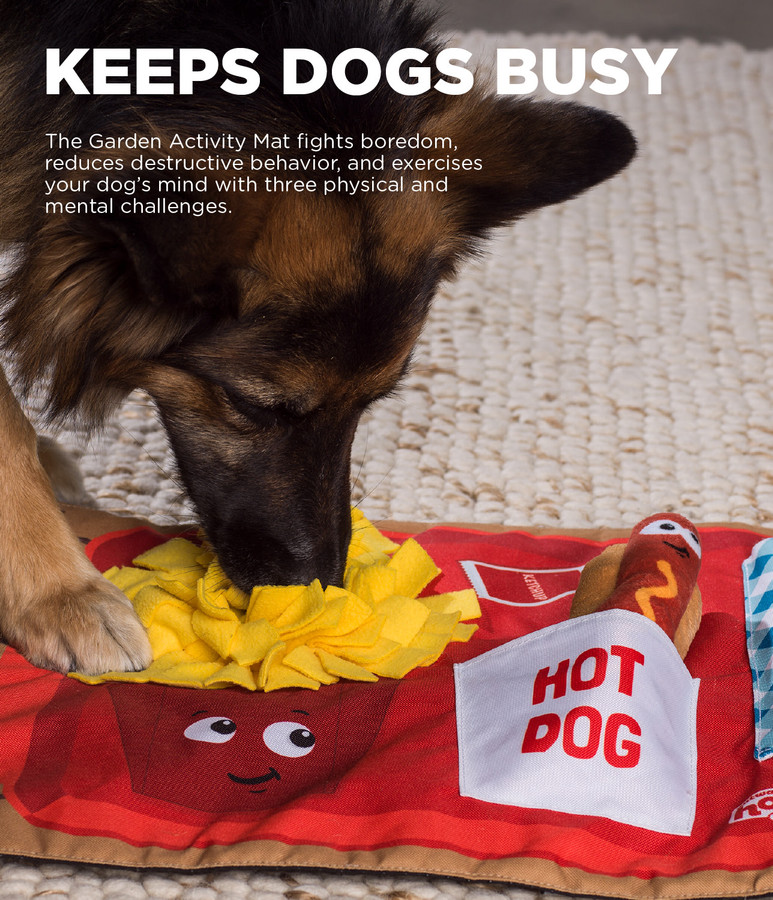 Activity Matz Fast Food Fun Dog Puzzle Mat Multi