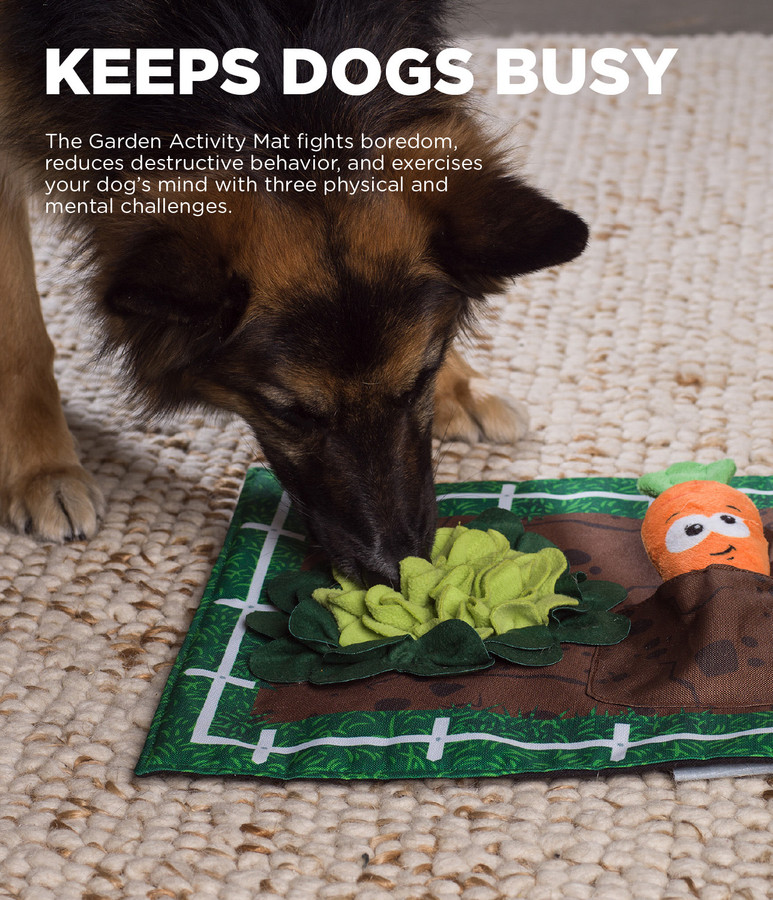 Activity Matz Garden Game Dog Puzzle Mat Multi