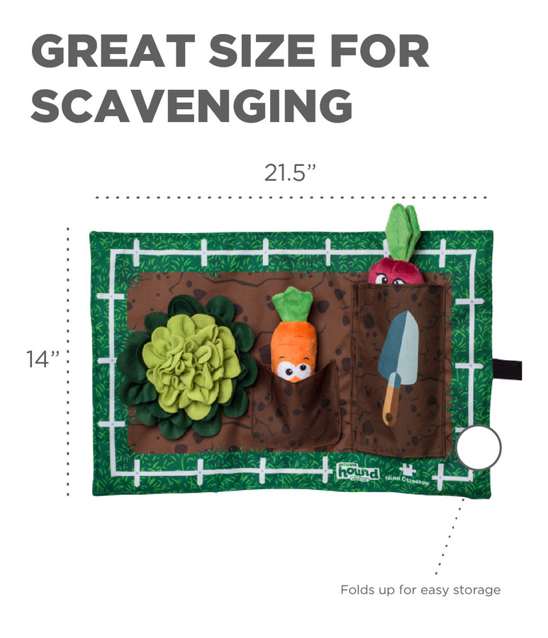 Activity Matz Garden Game Dog Puzzle Mat Multi