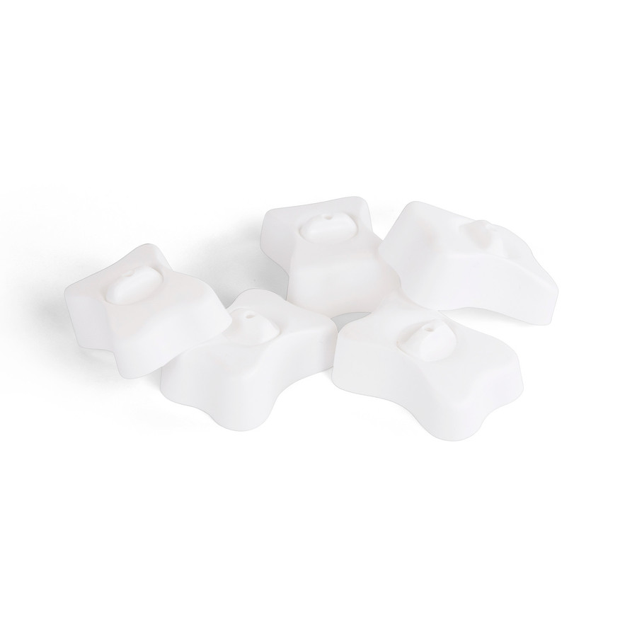 Bone Replacement Parts for Dog Puzzles 5 pack White