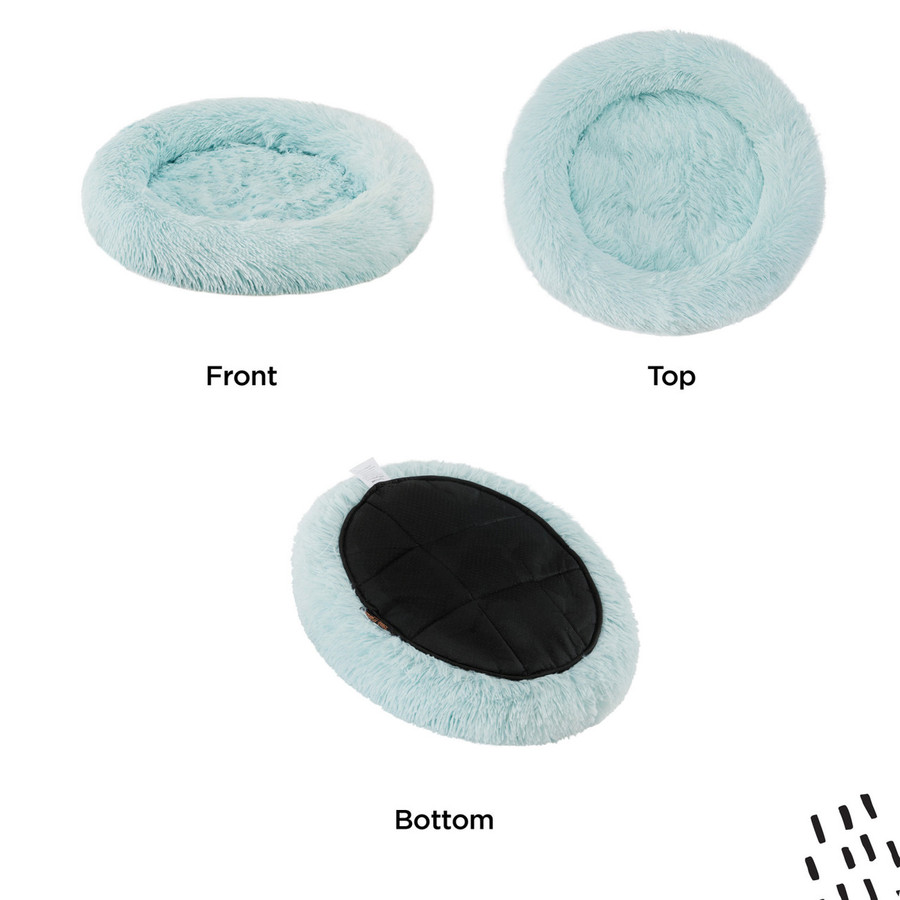 Calming Oval Cat Bed Pad 21X19