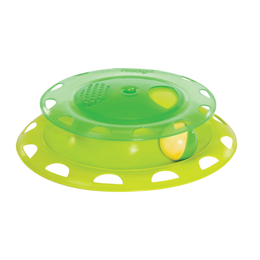 Catnip Chase Track Cat Toy Green