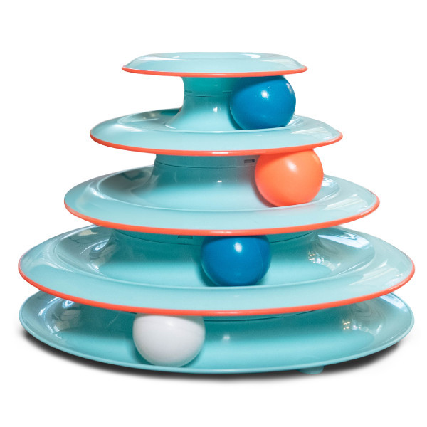 Chase Meowtain Cat Track Toy Blue