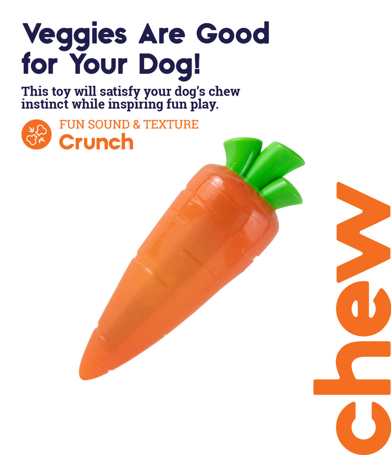 Crunch Veggies Dog Chew Toy