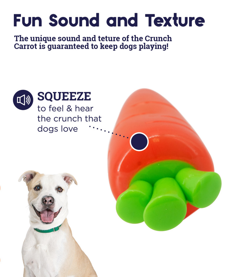 Crunch Veggies Dog Chew Toy