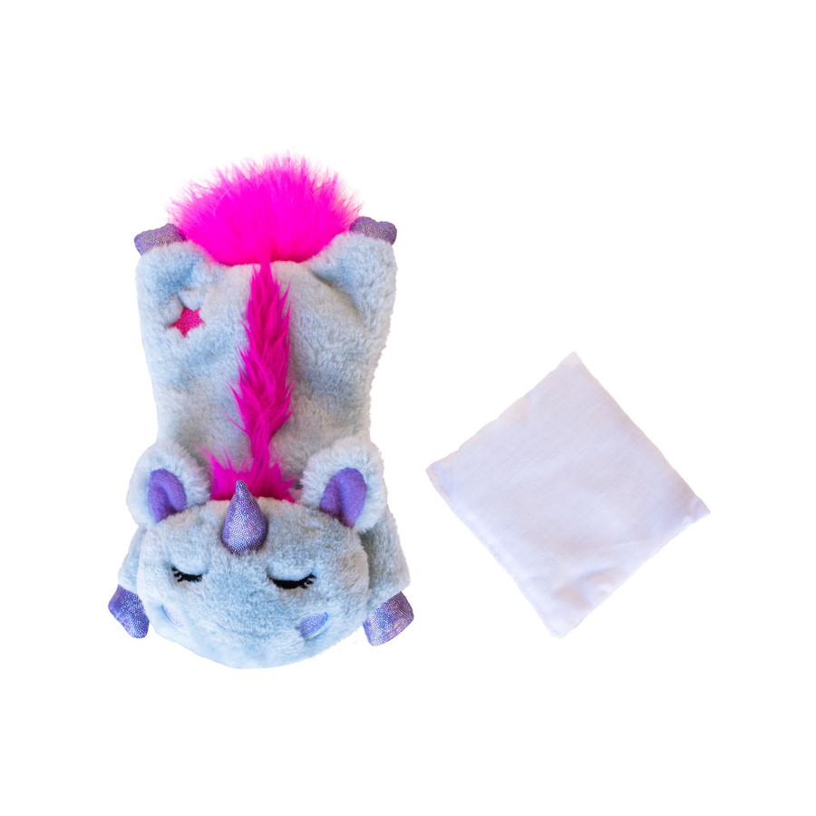 Cuddle Pal Plush Unicorn Cat Toy Purple