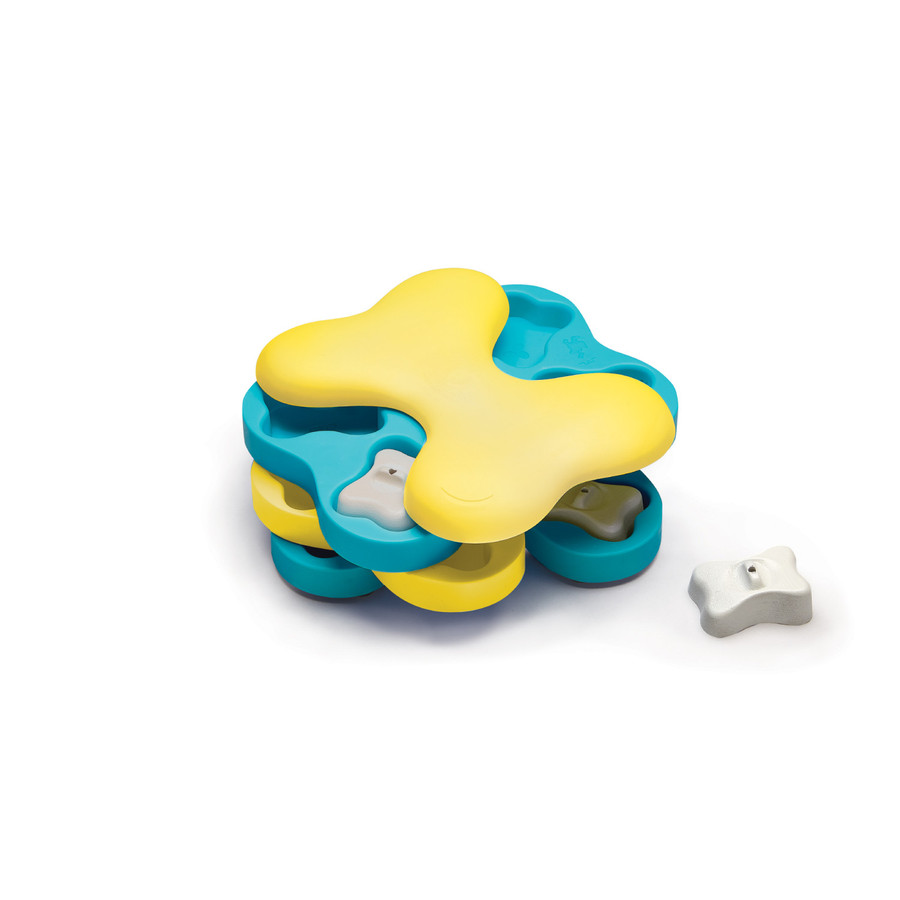 Dog Tornado Interactive Treat Puzzle Dog Toy Blue