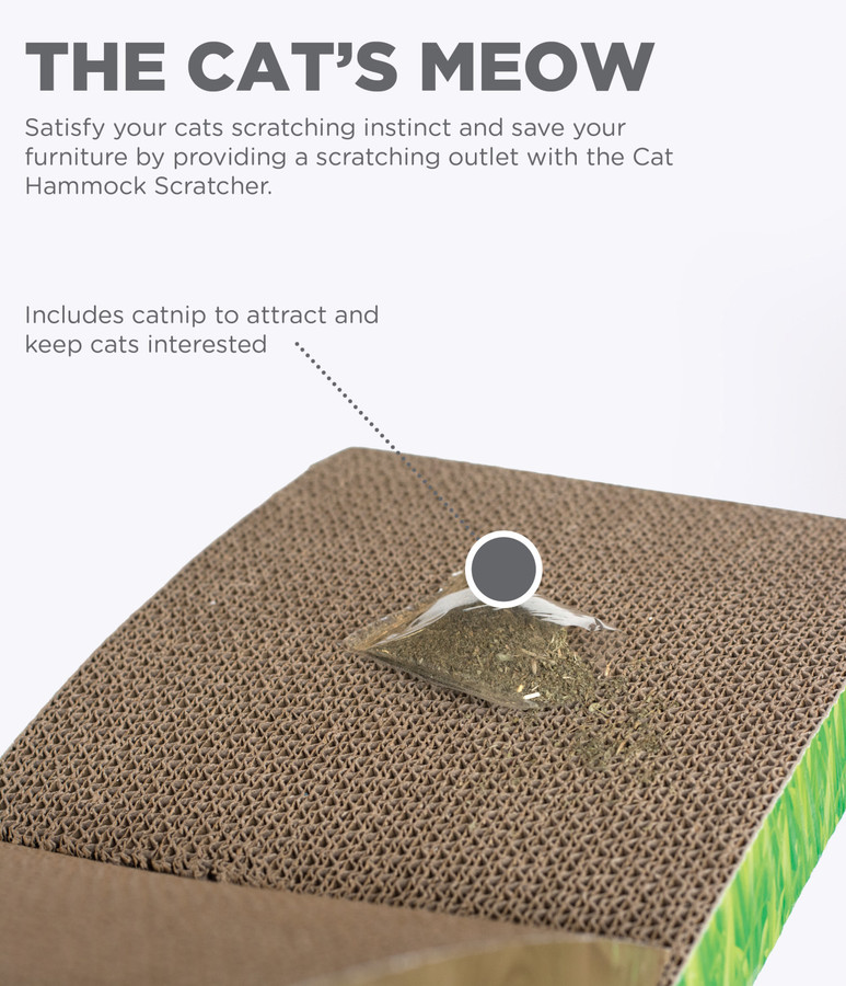 Easy Life Hammock Cat Scratcher Multi