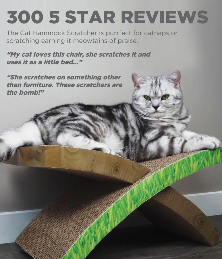 Easy Life Hammock Cat Scratcher Multi