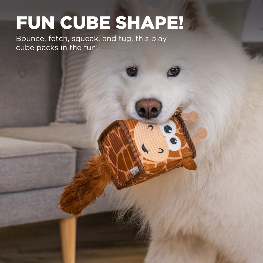 Fire Biterz Cubez Ballistic Firehose Dog Toy