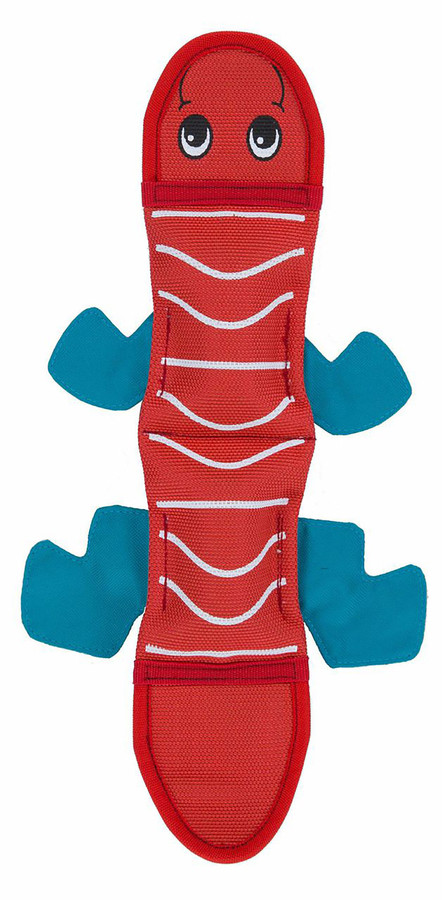 Fire Biterz Lizard Fire Hose Interactive Dog Toy Medium