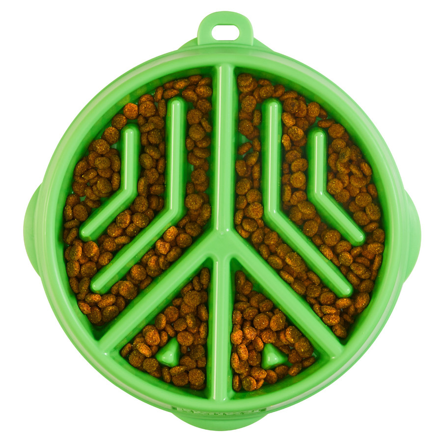 Fun Feeder Peace Grn MD