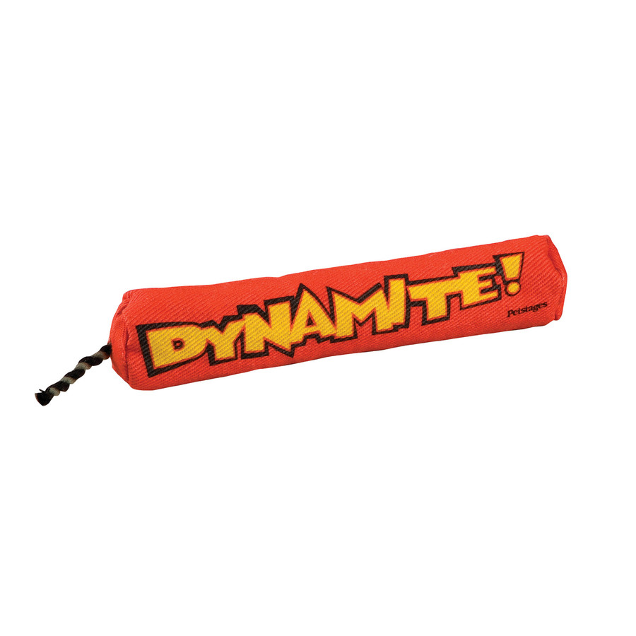 Green Magic Dynamite Stick Cat Toy Red