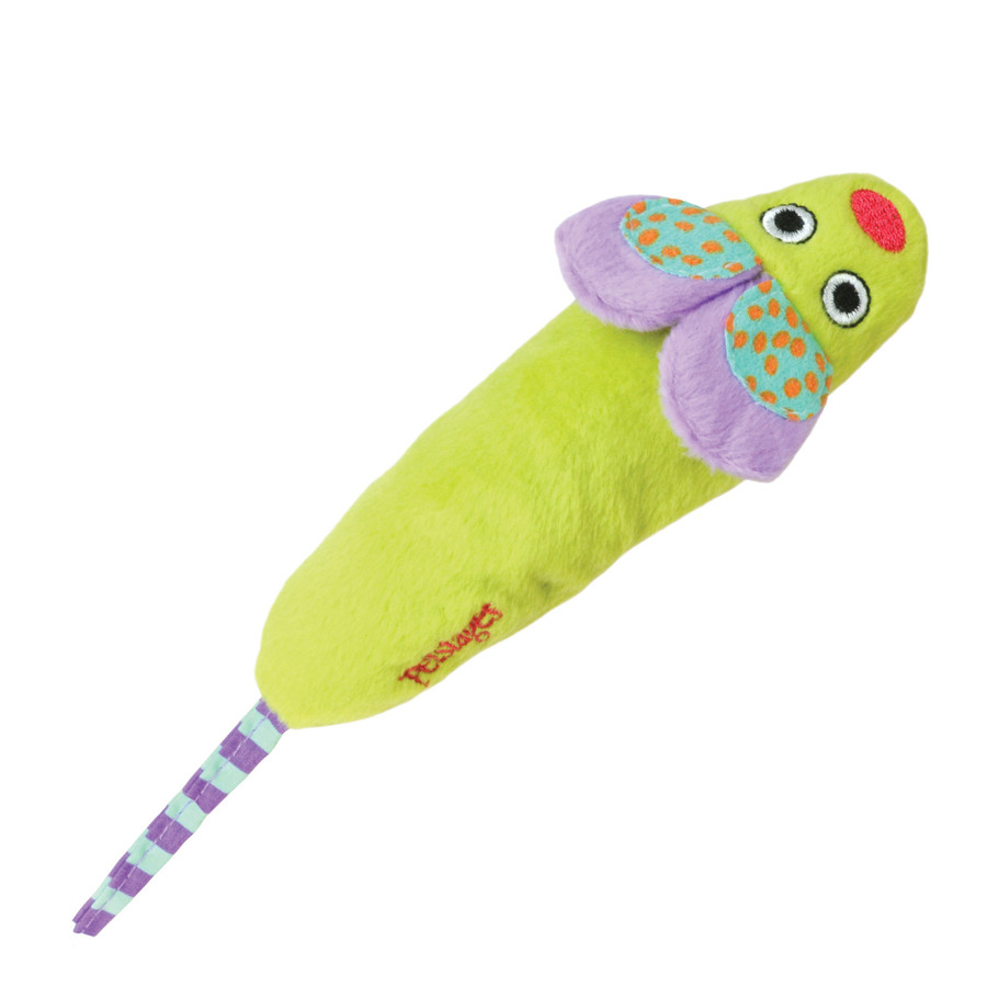 Green Magic Mightie Mouse Cat Toy Green