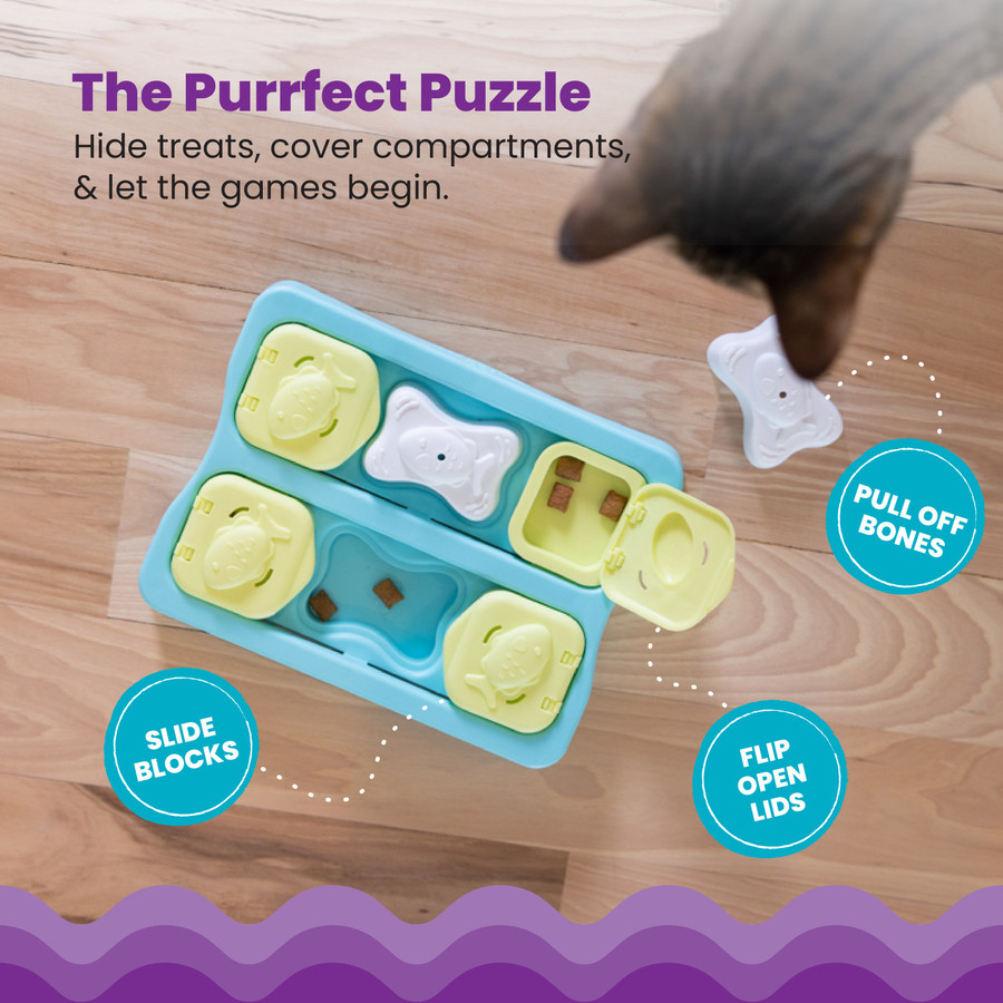 Kitty Cube Puzzle For Cats