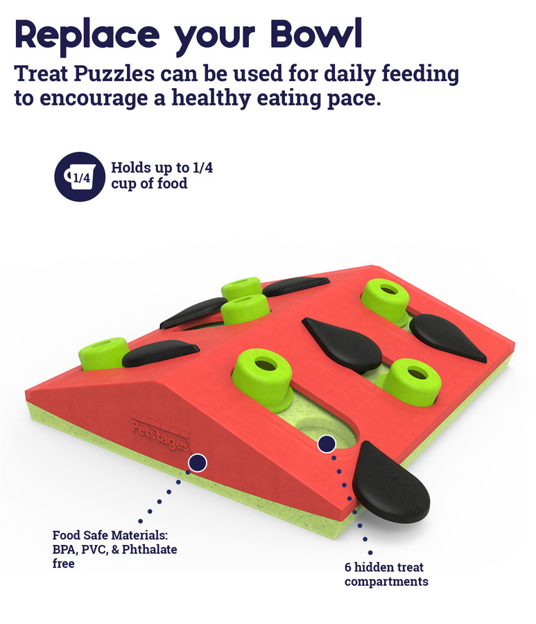 Melon Madness Puzzle & Play Cat Game Pink