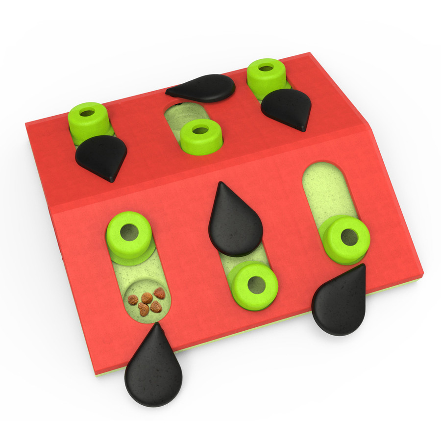 Melon Madness Puzzle & Play Cat Game Pink