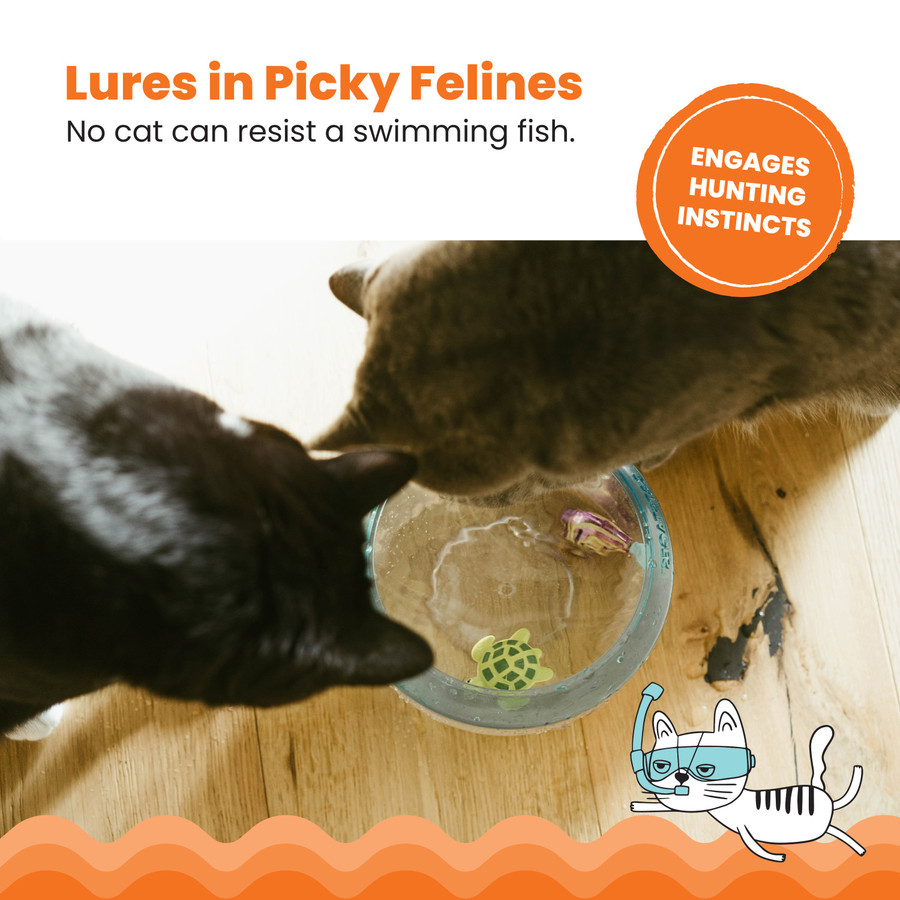 MEOW-SMERIZING™ Fish Bowl Cat Toy