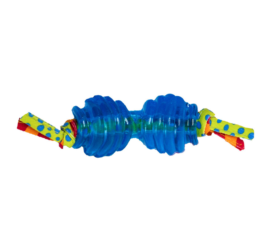 Mini Orka Chew Pair Dog Toys - 2 Pack Royal Blue Small
