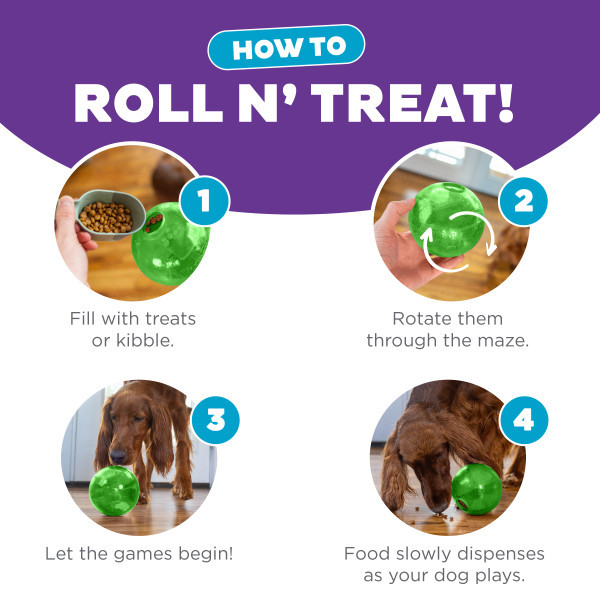 Orbee-Tuff Mazee Interactive Puzzle Dog Toy