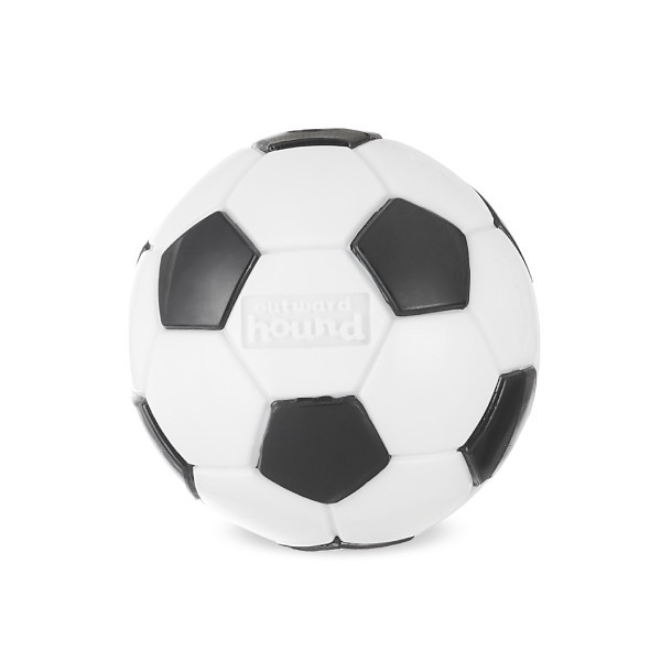 Orbee-Tuff Soccer Ball Treat-Dispensing Dog Chew Toy White