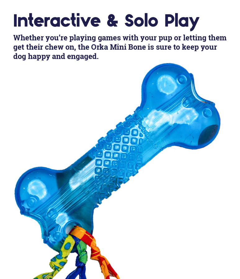 Orka Alternative Dog Chew Toy Bone