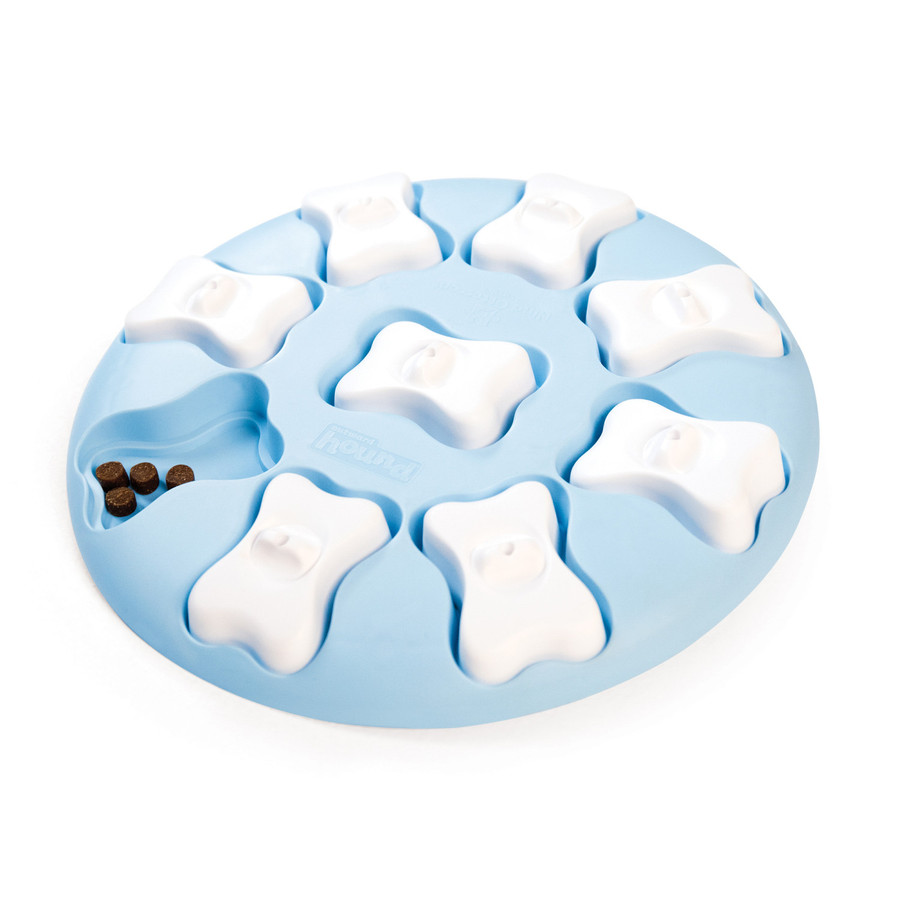 Puppy Smart Interactive Treat Puzzle Dog Toy Blue
