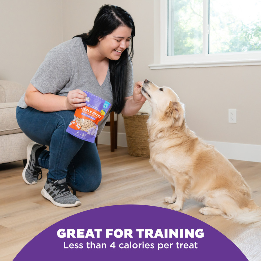 Puzzle Bitez Training Treats For Dogs Peanut Butter Flavor