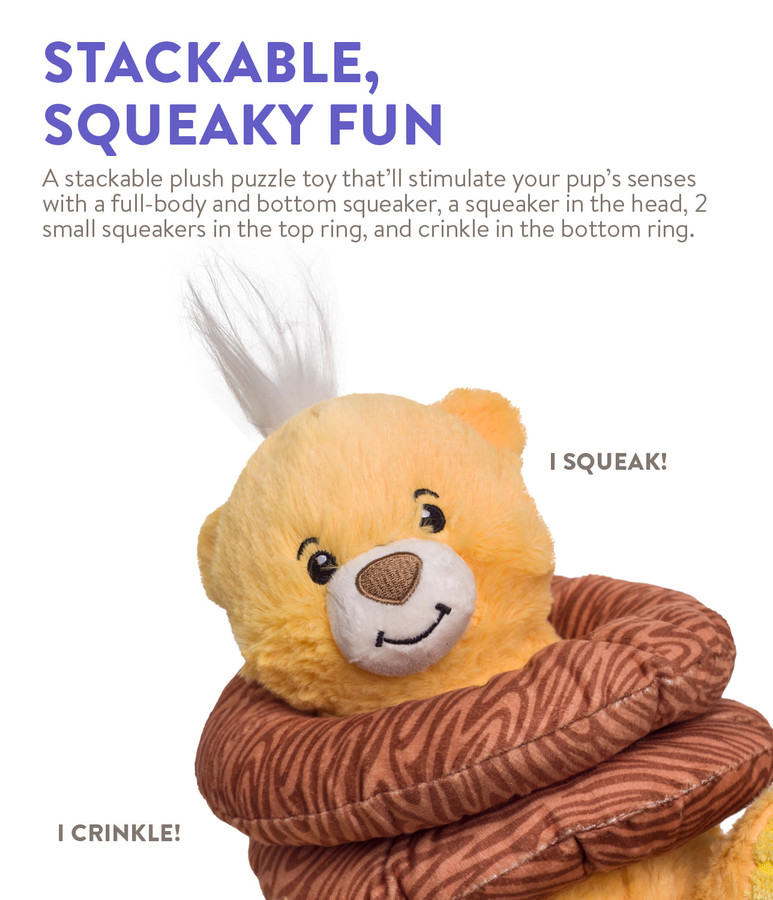 Ringamals Plush Dog Toy Puzzle