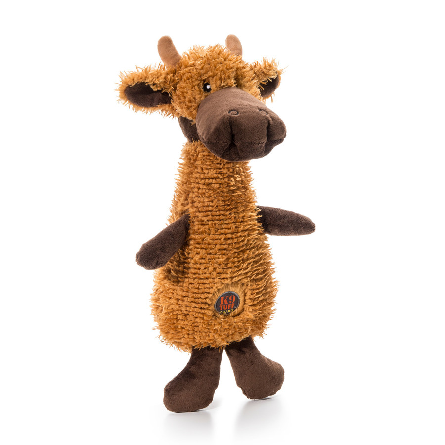 Scruffles Plush Dog Toy Moose