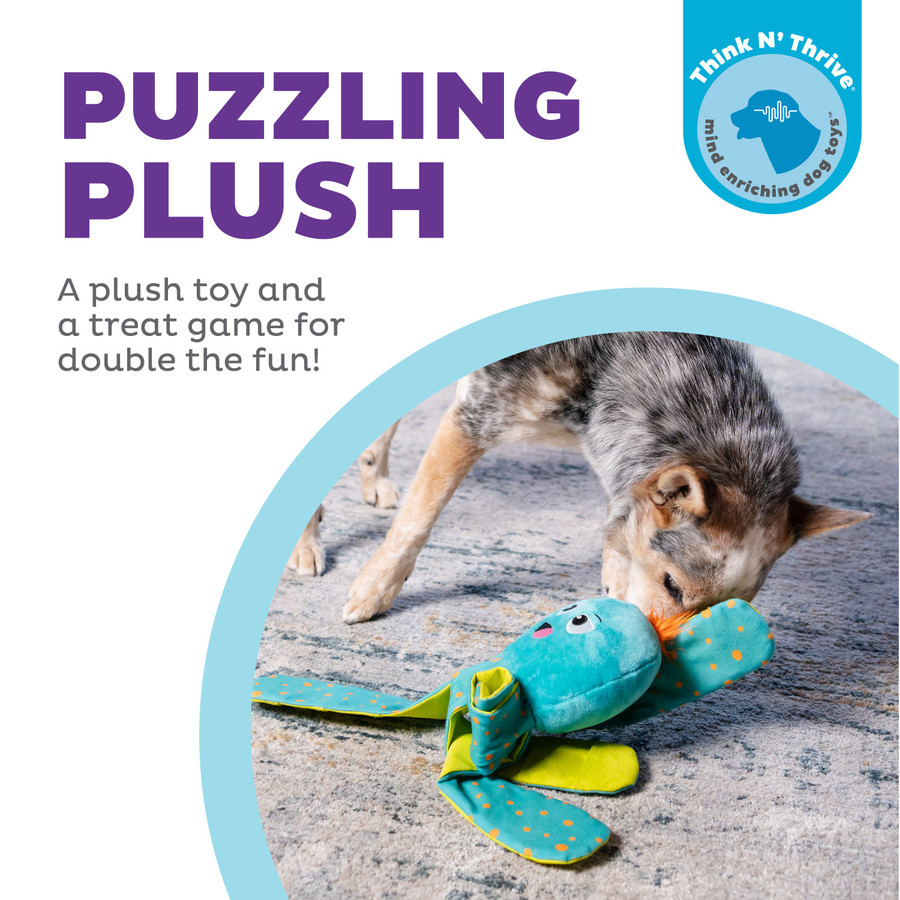 Silly Legz Interactive Plush Dog Puzzle Blue