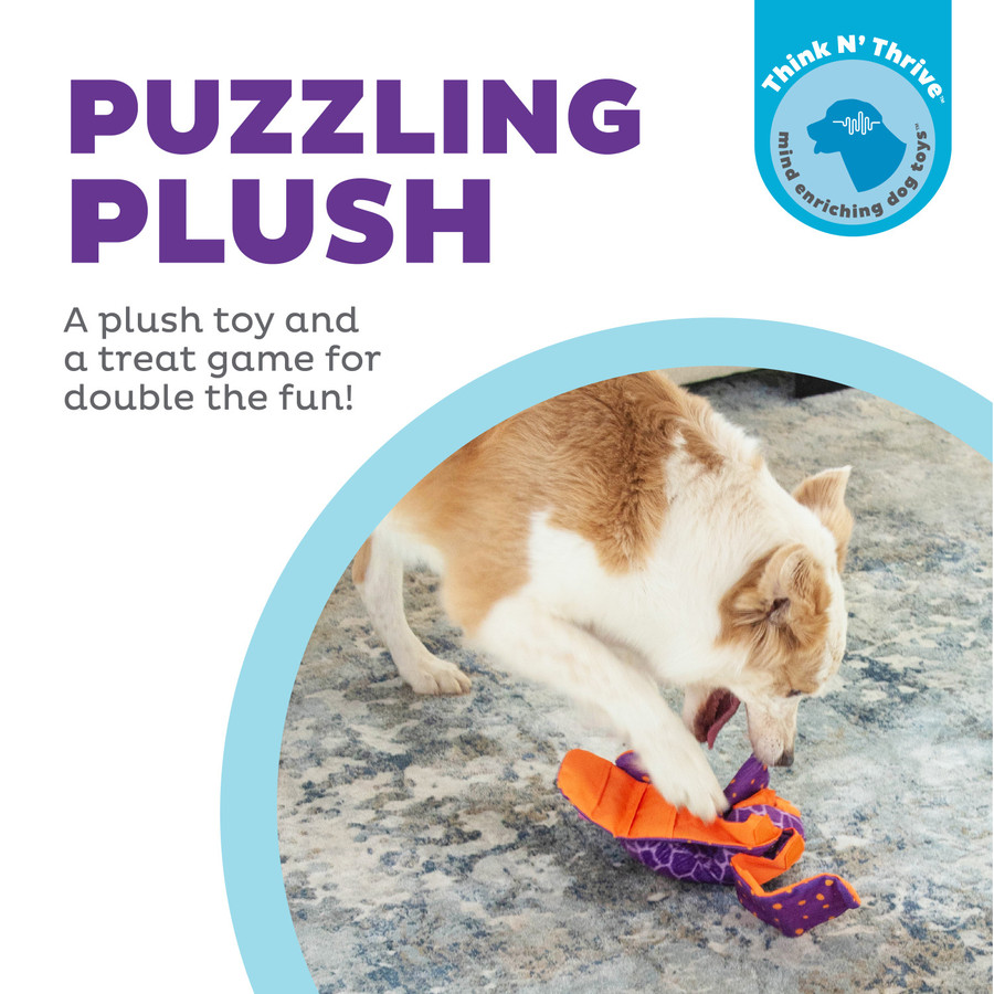 Silly Legz Interactive Plush Dog Puzzle Purple