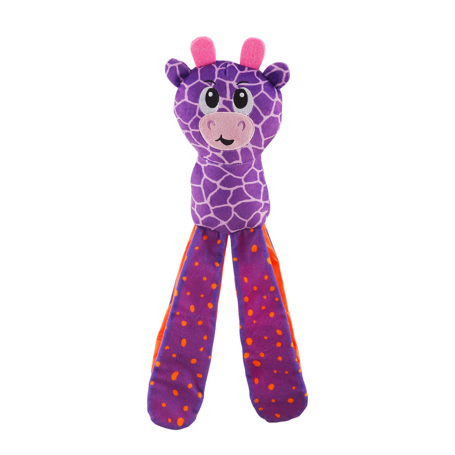 Silly Legz Interactive Plush Dog Puzzle Purple