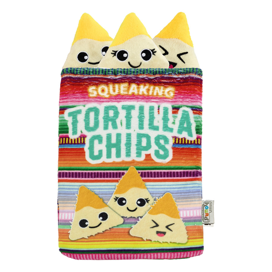 Snack Bag Tortilla Chips Puzzle Dog Toy Multi