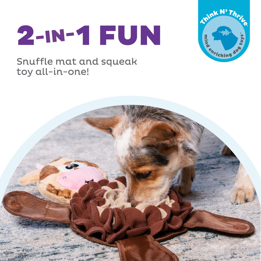 Snuffle Palz Cow TNT Brown Large