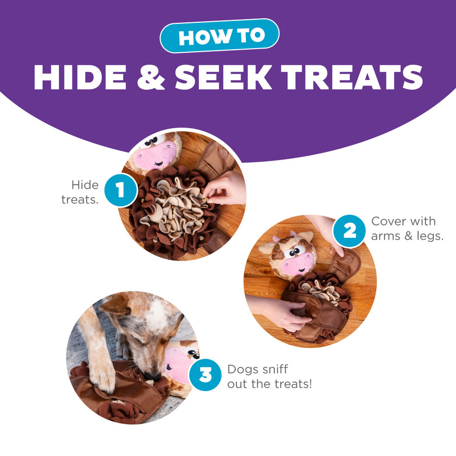 Snuffle Palz Interactive Plush Dog Puzzle And Snuffle Mat For Dogs