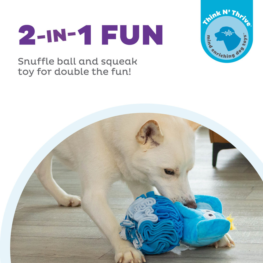 Stuff N' Snuffle Elephant Blue
