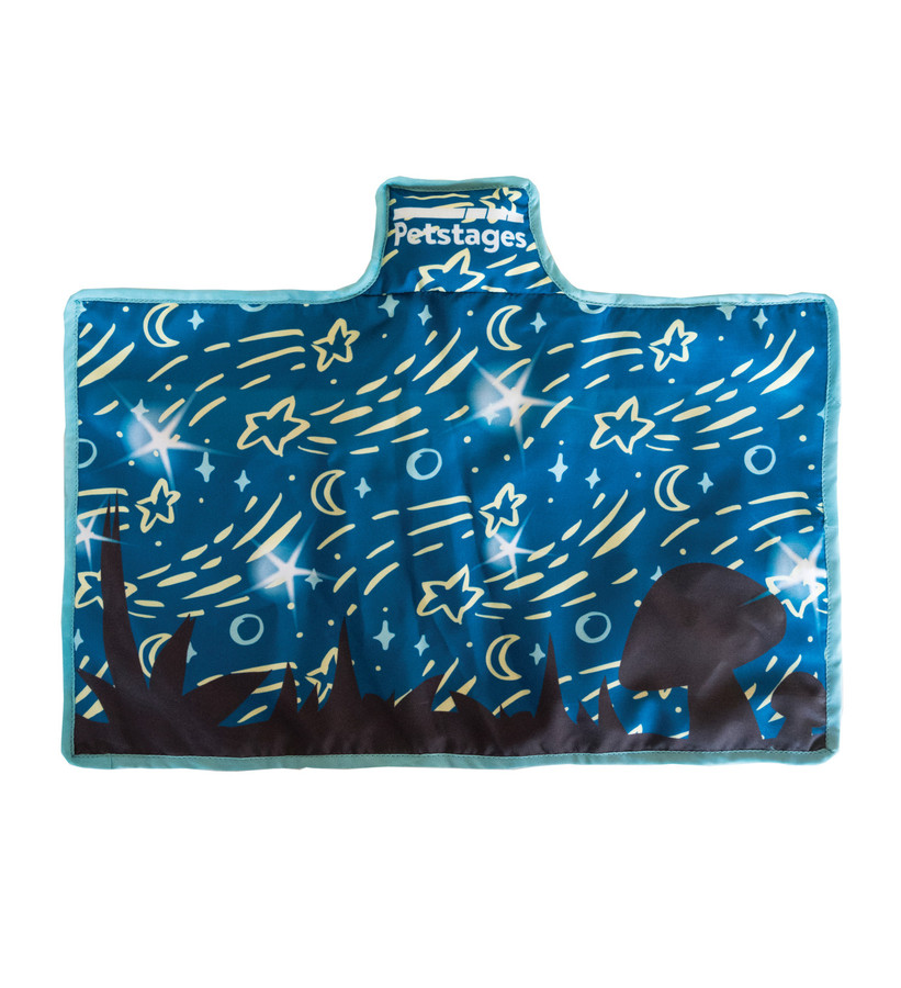 Swat and Play Quiet Mat for Cats Blue
