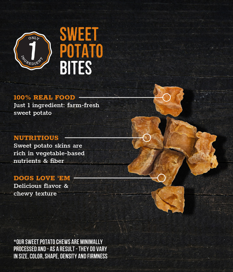 Sweet Potato Bites Dog Treats
