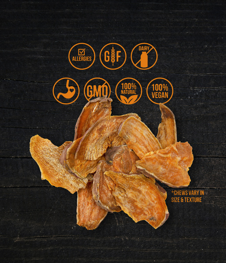 Sweet Potato Chews Dog Treats