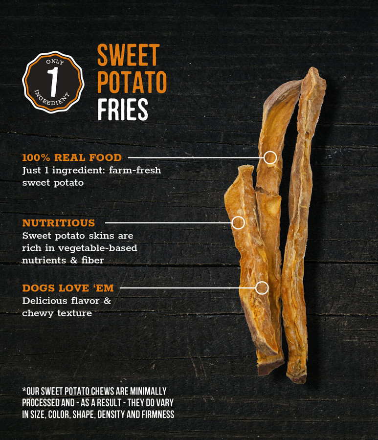 Sweet Potato Fries Dog Treats
