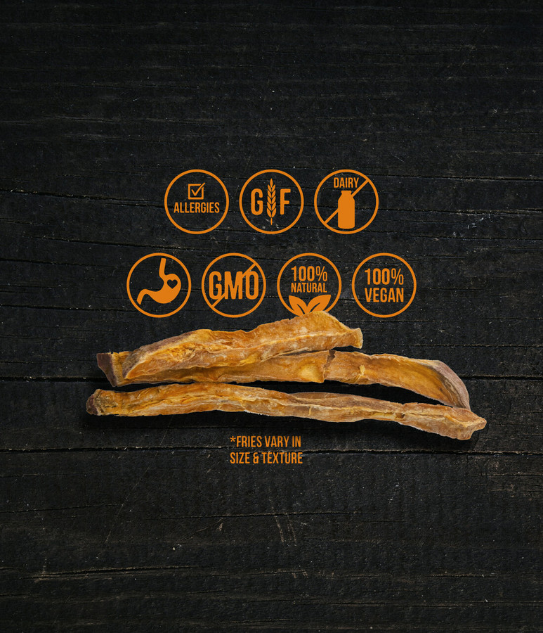 Sweet Potato Fries Dog Treats