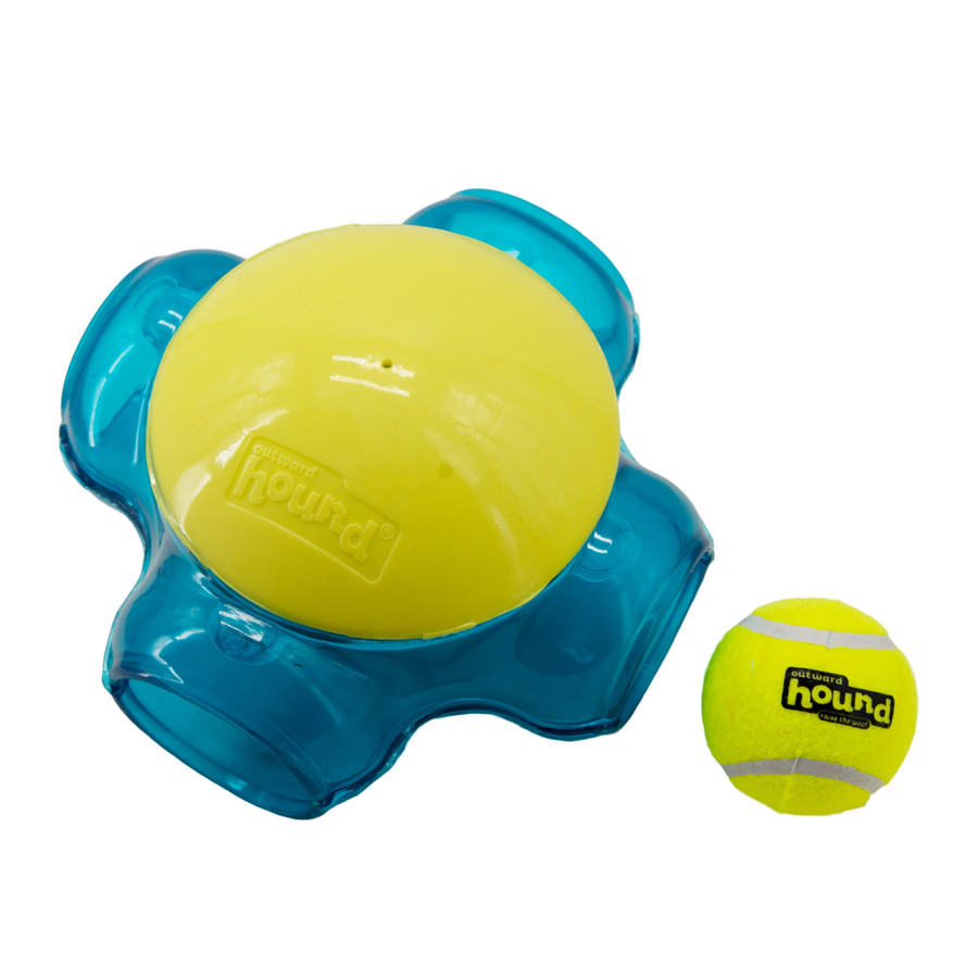 Tennis Maze Craze Dog Puzzle Toy Blue