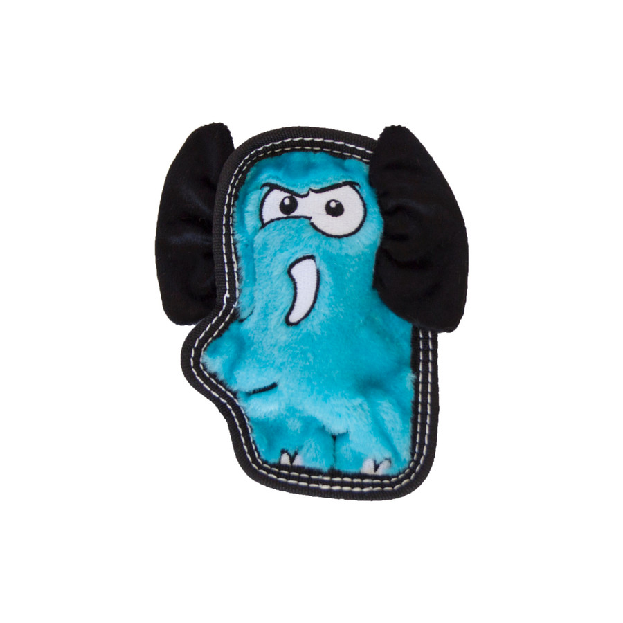 Tough Seamz Plush Dog Toy Elephant