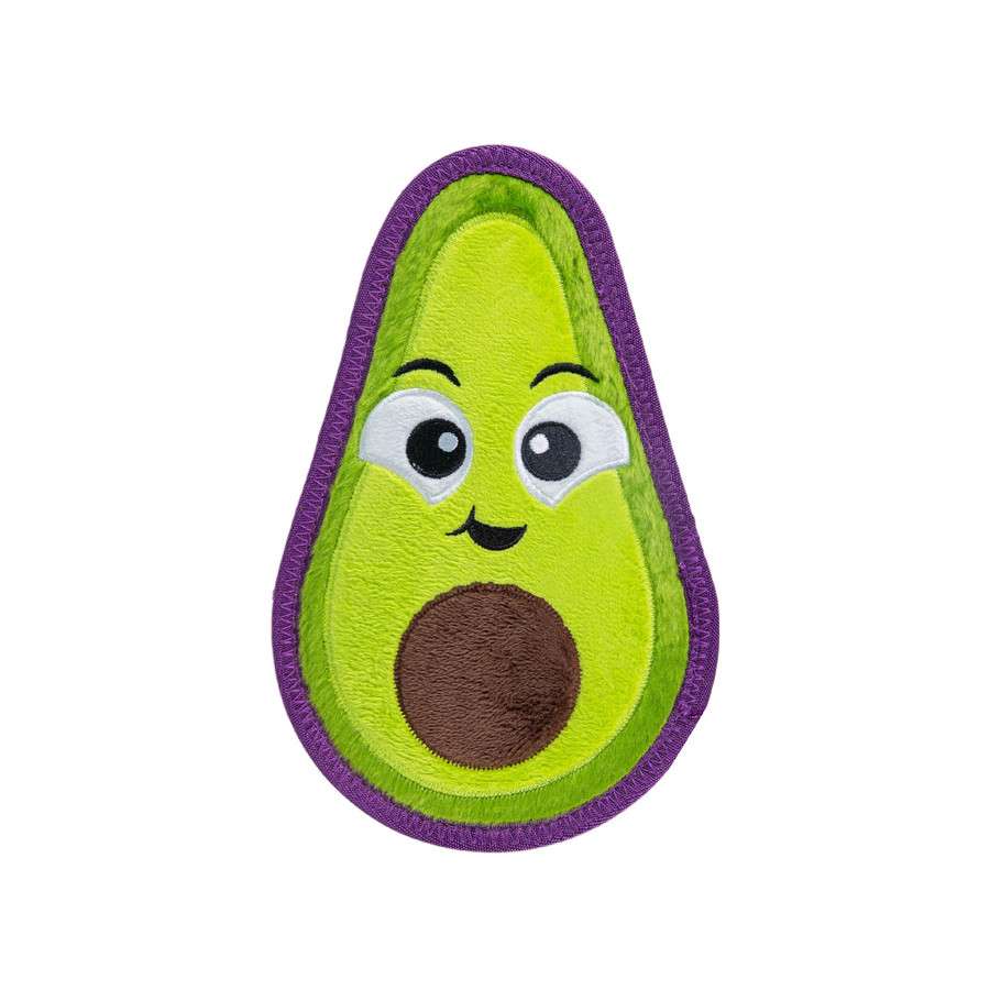 Tough Skinz Avocado Durable Dog Toy Green