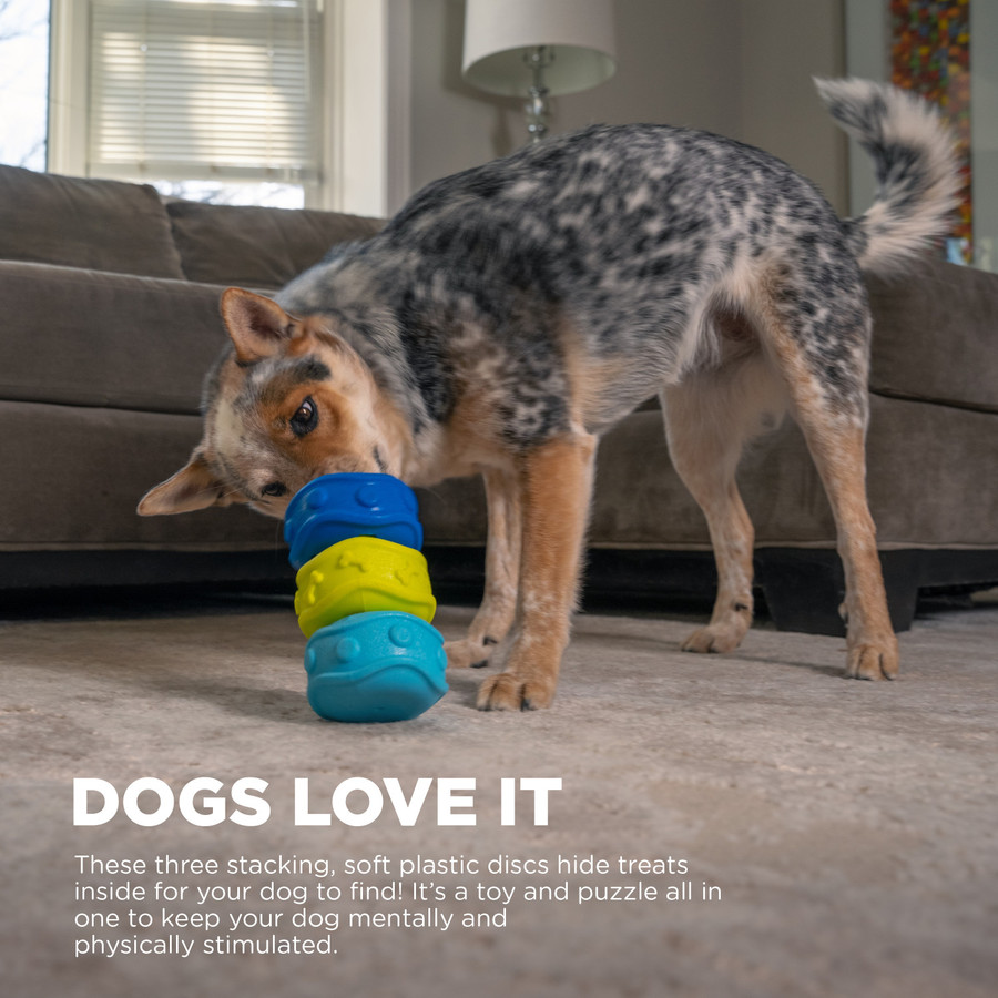 Treat Locking Discs Dog Treat Dispenser Multi
