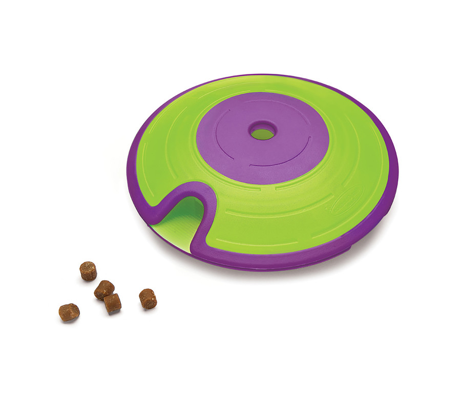 Treat Maze Interactive Puzzle Dog Toy Green