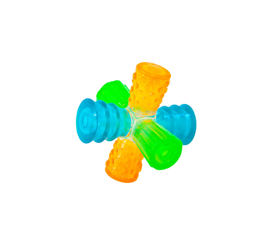 Triple Jack Interactive Multi-Squeak Dog Toy Multi