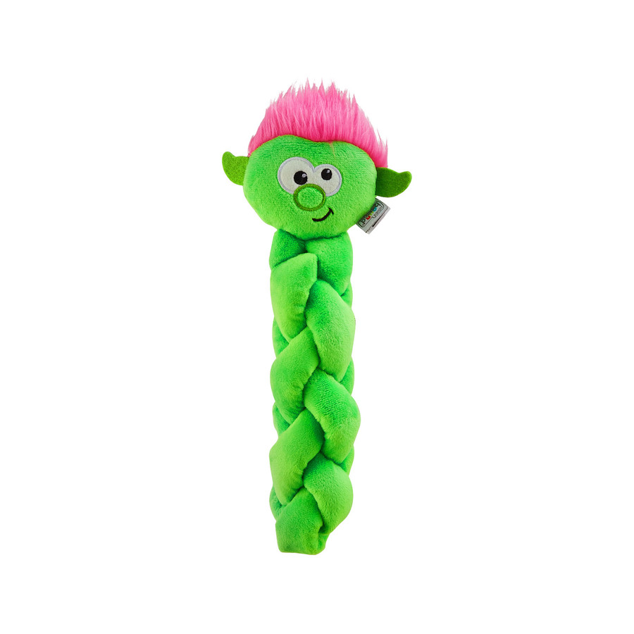 Twistiez Interactive Plush Dog Puzzle Green Small