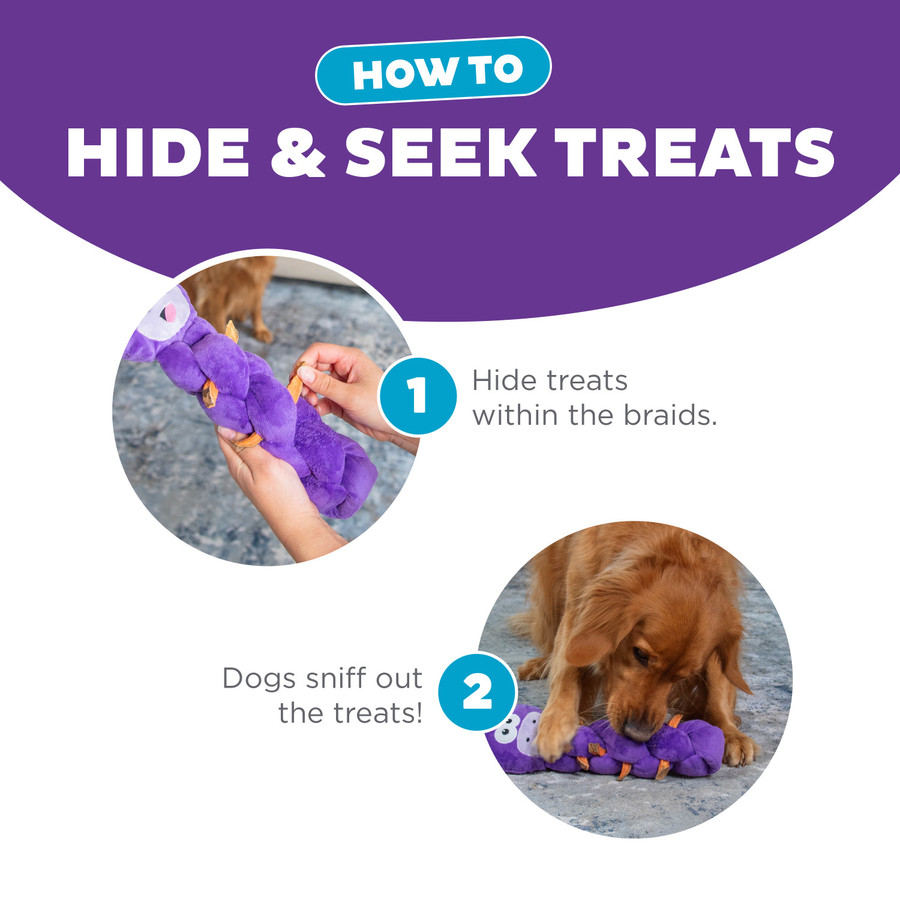 Twistiez Interactive Plush Dog Puzzle
